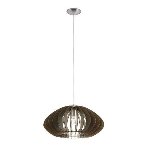 EGLO , 95261 , COSSANO 2 , függeszték , E27 , 1X60W , IP20 , sötétbarna