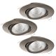 EGLO , 95359 , TEDO 1 , süllyesztett lámpa , GU10 , 3X4,8W , IP20
