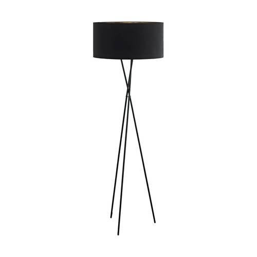 EGLO , 95541 , FONDACHELLI , állólámpa , E27 , 1X60W , IP20 , fekete, vörösréz