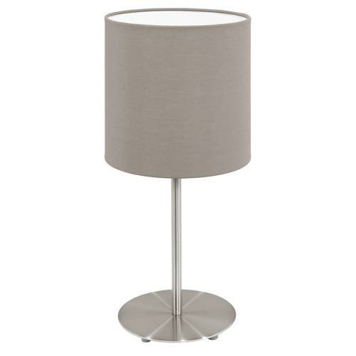 EGLO , 95726 , PASTERI , asztali lámpa , E14 , 1X40W , IP20 , tópszín (szürkésbarna)