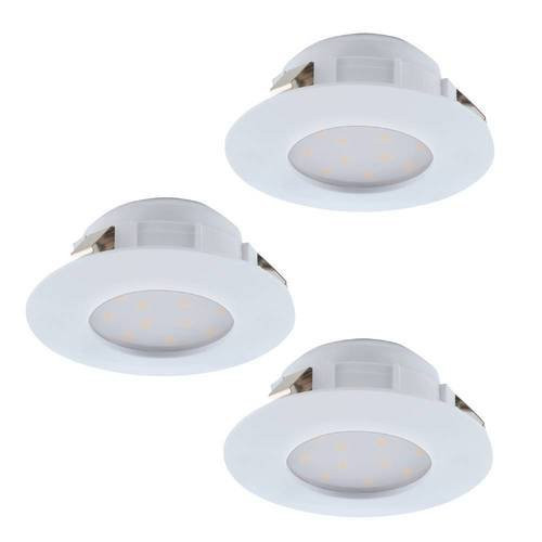 EGLO , 95821 , PINEDA , süllyesztett lámpa , 3000 K , LED , 3X4,9W , IP20, IP44