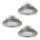 EGLO , 95823 , PINEDA , süllyesztett lámpa , 3000 K , LED , 3X4,9W , IP20, IP44