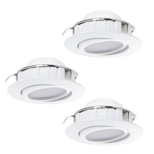 EGLO , 95851 , PINEDA , süllyesztett lámpa , 3000 K , LED , 3X4,9W , IP20