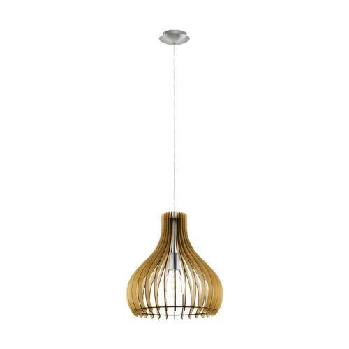 EGLO , 96258 , TINDORI , függeszték , E27 , 1X60W , IP20 , juhar