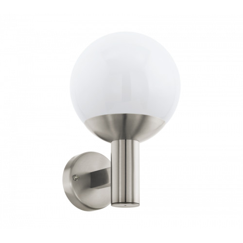 EGLO , 97247 , NISIA-C , fali lámpa , E27 , 1X9W , IP44 , fehér