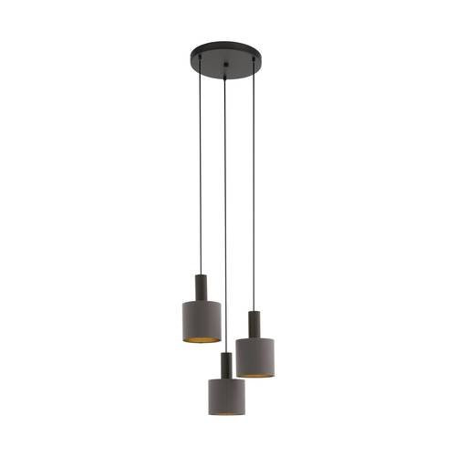 EGLO , 97684 , CONCESSA 1 , függeszték , E27 , 3X60W , IP20 , cappuccino, arany