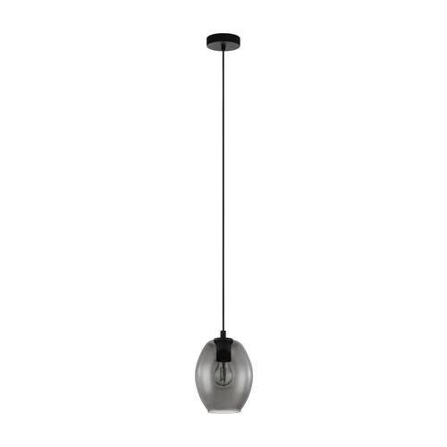 EGLO , 98582 , CADAQUES , függeszték , E27 , 1X40W , IP20 , fekete-átlátszó