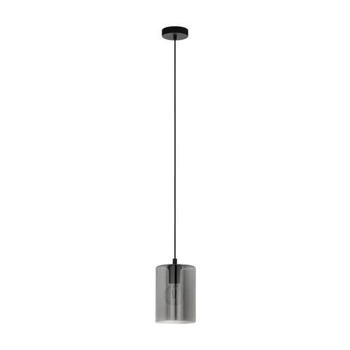 EGLO , 98585 , CADAQUES 1 , függeszték , E27 , 1X40W , IP20 , fekete-átlátszó