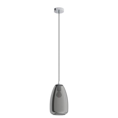 EGLO , 98615 , ALOBRASE , függeszték , E27 , 1X40W , IP20 , fekete-átlátszó