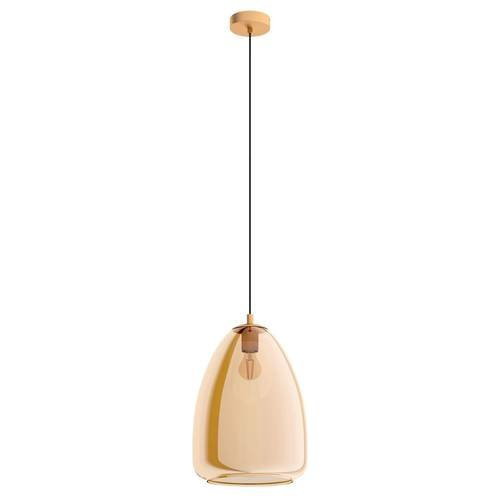 EGLO , 98647 , ALOBRASE , függeszték , E27 , 1X40W , IP20 , borostyán