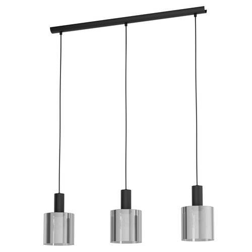 EGLO , 98753 , GOROSIBA , függeszték , E27 , 3X40W , IP20 , fekete-átlátszó