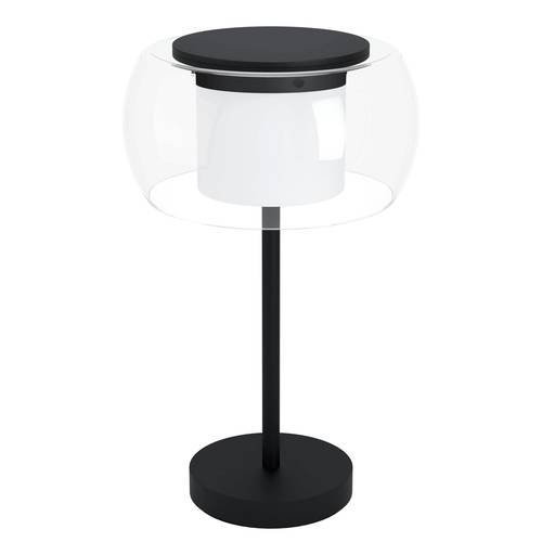 EGLO , 99024 , BRIAGLIA-C , asztali lámpa , 2700 K  6500 K , LED , 15W , Dimmelhető , IP20 , átlátszó, fehér