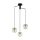 EGLO , 99073 , MIRTAZZA , függeszték , E27 , 3X60W , IP20 , pezsgőszínű
