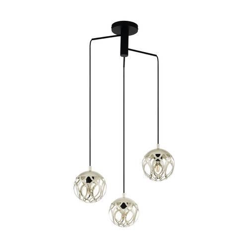 EGLO , 99073 , MIRTAZZA , függeszték , E27 , 3X60W , IP20 , pezsgőszínű