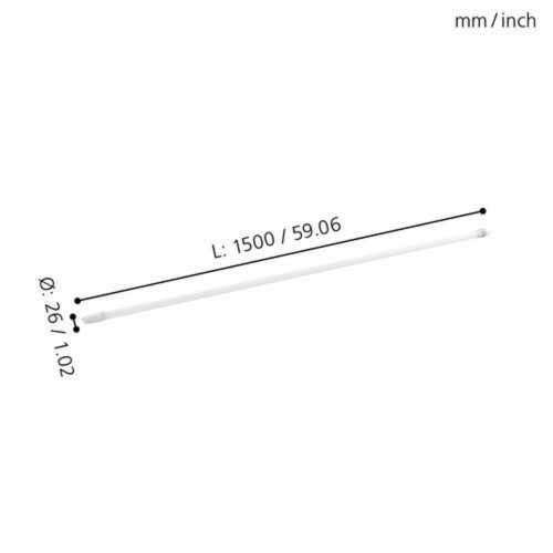 EGLO , 11745 , LEDG13 , fényforrás , 3000 K , G13 , 1X22W