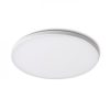 Rendl R13584 BJORK LED mennyezeti lámpa kör alakú, fekete/fehér, alacsony beépítési mélység