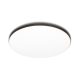 Rendl R13585 BJORK LED mennyezeti lámpa, kör alakú, vékony, gipszkarton álmennyezethez, fehér/fekete, 3000K, 230V