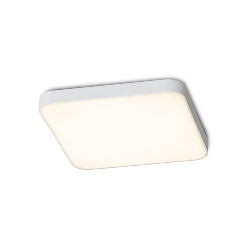 Rendl R13588 BJORK LED mennyezeti lámpa, kör és négyzet, fekete és fehér, gipszkarton álmennyezethez