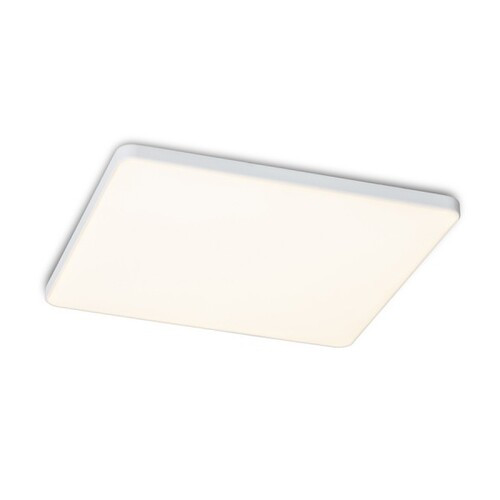 Rendl R13590 BJORK LED mennyezeti lámpa, négyzetes, fekete/fehér, 3000K, alacsony beépítési mélység