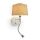 Rendl R13661 VARIA állólámpa sárgaréz GU10 LED izzóhoz, fekete