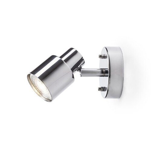 Rendl R13696 Opálüveg Króm Spotlámpa IP44 LED GU10