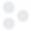EGLO , 900099 , FUEVA-Z , süllyesztett lámpa , 2700 K  6500 K , LED , 3X2,8W , Yes , IP20, IP44 , fehér