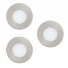 EGLO , 900111 , FUEVA-Z , süllyesztett lámpa , 2700 K  6500 K , LED , 3X2,8W , Yes , IP20, IP44 , fehér