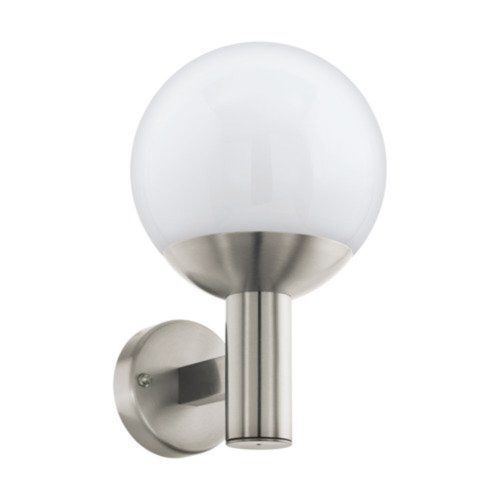 EGLO , 900265 , NISIA-Z , fali lámpa , E27 , 1X9W , Yes , IP44 , fehér