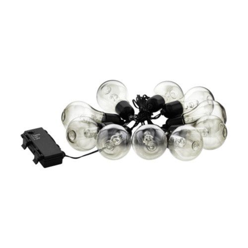 EGLO , 900299 , LIBISA , fényfüzér , LED , 10X0,06W , IP44 , fekete-átlátszó