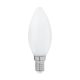 EGLO , 110044 , LEDE14 , fényforrás , 2700 K , E14 , 1X7W , opál