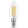 Asalite LED Izzó C35 filament gyertya E14 4W 4000K (400 lumen)