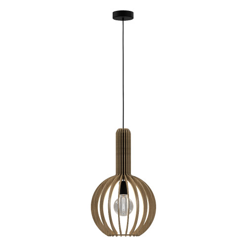 EGLO , 900151 , VELASCO , függeszték , E27 , 1X40W , IP20 , juhar