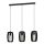 EGLO , 900505 , BAJAZZARA , függeszték , E27 , 3X40W , IP20 , fekete
