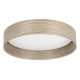 EGLO , 900463 , LUPPINERIA , mennyezeti lámpa , 3000 K , LED , 20W , IP20 , barna