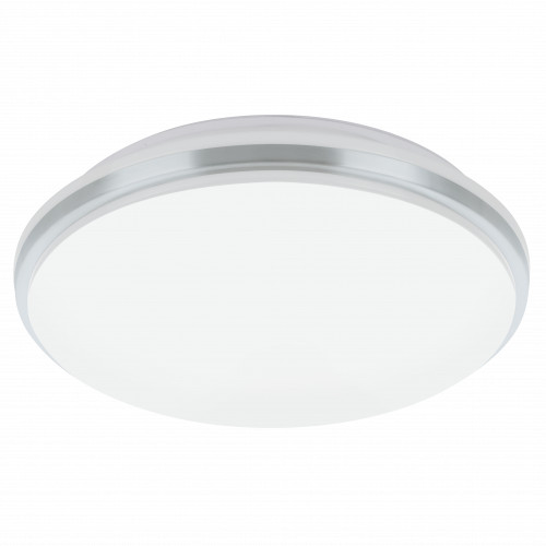 EGLO , 900365 , PINETTO , fali-mennyezeti lámpa , 4000 K , LED , 15,6W , IP44 , fehér, króm