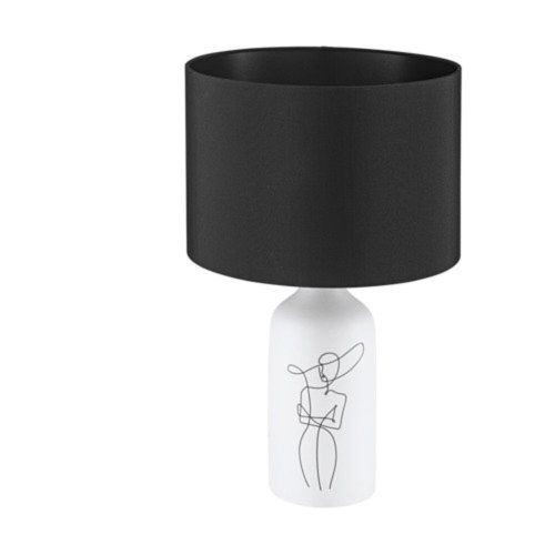 EGLO , 43824 , VINOZA , asztali lámpa , E27 , 1X40W , IP20 , fekete