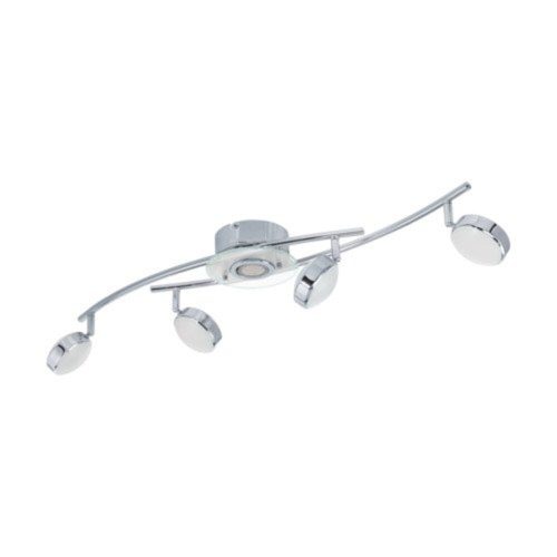 EGLO , 32829 , SALTO , mennyezeti lámpa , 3000 K , LED , 4X5,4W , IP20 , fehér, átlátszó