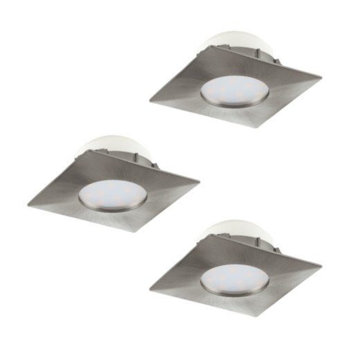 EGLO , 95803 , PINEDA , süllyesztett lámpa , 3000 K , LED , 3X6W , IP20