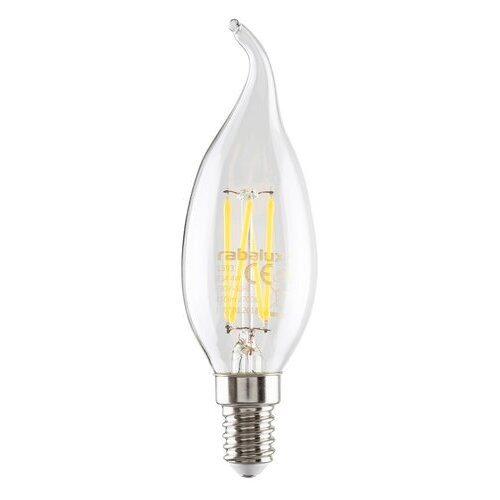 Rábalux , 1693 , Filament-LED , LED Filament , IP20 , E14 , 4000K , 4,2W