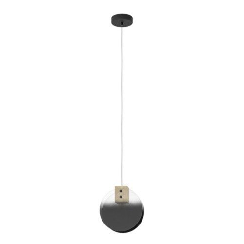EGLO , 390141 , MILLENA , függeszték , E27 , 1X40W , IP20 , fekete-szürke-átlátszó