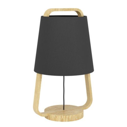 EGLO , 390187 , CAMALOZA , asztali lámpa , E27 , 1X40W , IP20 , fekete