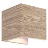 Rábalux , 3090 , Cinnamon , Fali lámpa , tölgy , IP20 , 3000K , 7W