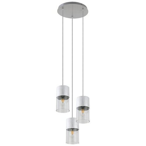Rábalux , 3155 , Zelkova , Függeszték , súrolt alumínium , IP20 , E27K ,