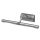 Rábalux , 3643 , Picture light , Képmegvilágító lámpa , szatin króm , IP20 , G9 , 2700K , 4W