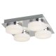 Rábalux , 5664 , Hilary , Spotlámpa , króm , IP20 , 4000K , 20W
