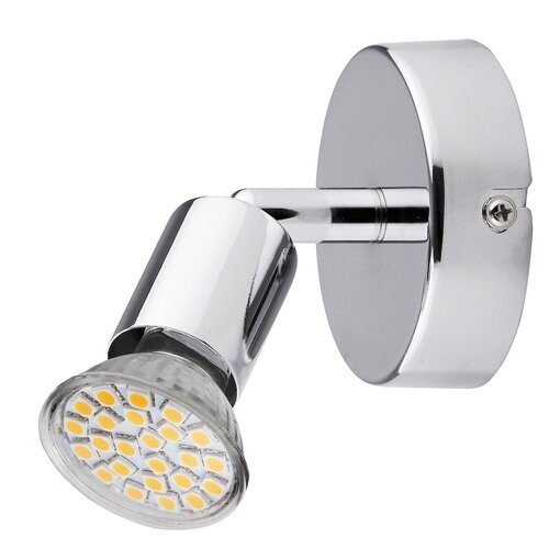 Rábalux , 6986 , Norton LED , Spotlámpa , króm , IP20 , GU10 , 3000K , 3W