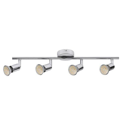 Rábalux , 6988 , Norton LED , Spotlámpa , króm , IP20 , GU10 , 3000K , 3W