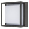 Rábalux , 7110 , Mendoza , Kültéri fali lámpa , antracit , IP65 , 3000K , 6,5W