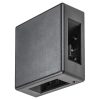 Rábalux , 7317 , Lippa , Kültéri fali lámpa , fekete , IP54 , 3000K , 6W