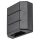 Rábalux , 7319 , Lippa , Kültéri fali lámpa , fekete , IP54 , 3000K , 6W